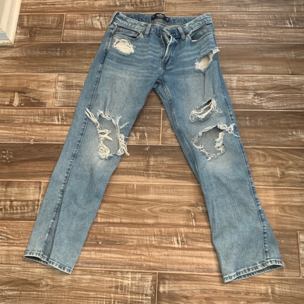 Hollister Slim Straight Distressed Jeans SZ 30x30